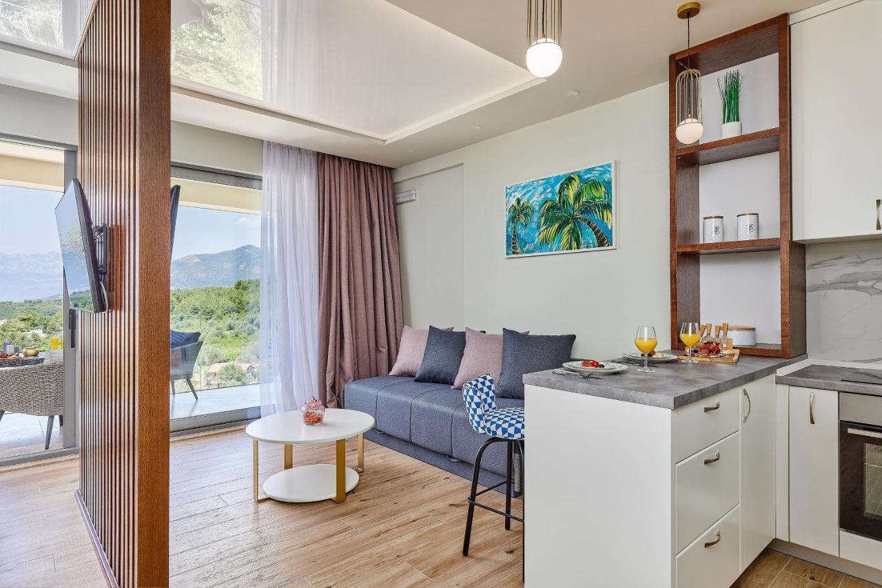 Przice Gardens Apartment With Heated Pool Kotor Exterior foto